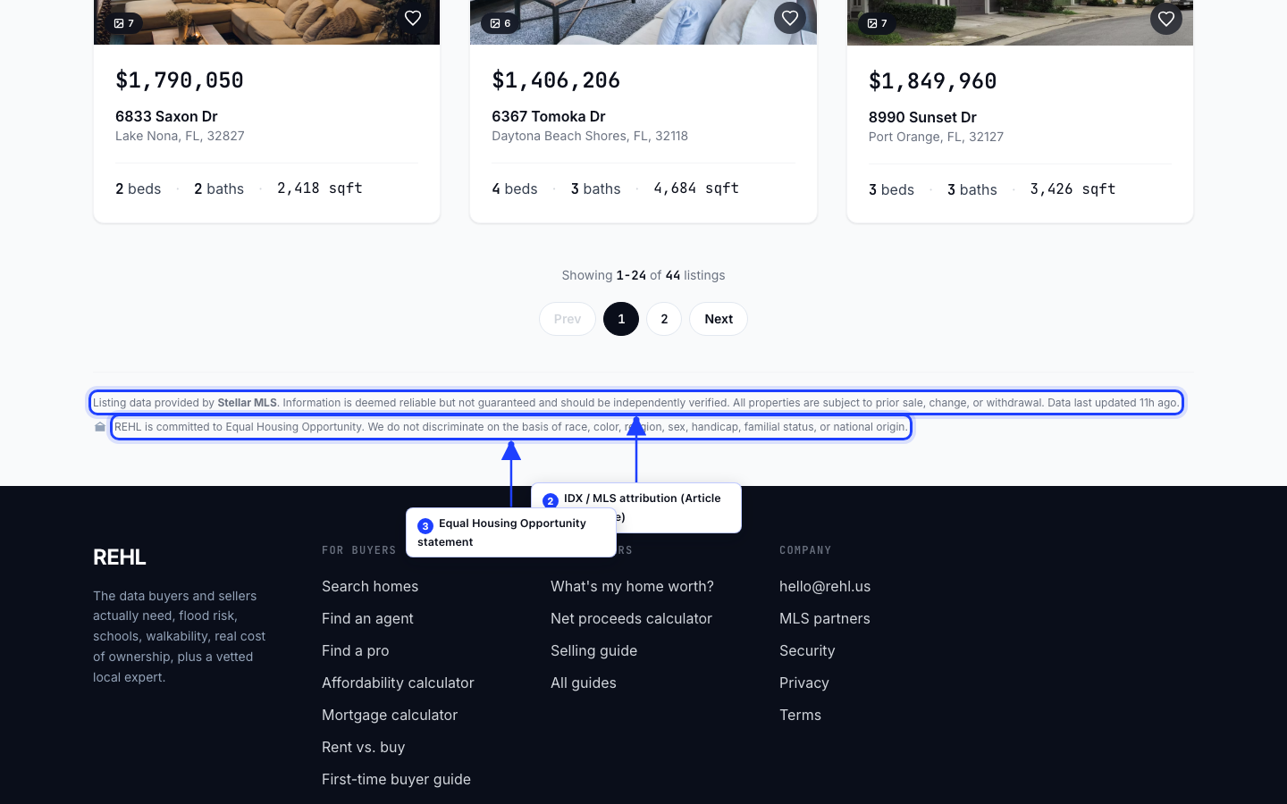 A buyer searching on your branded site.